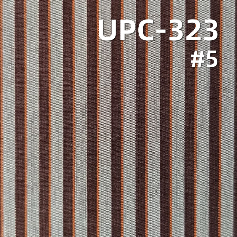 All-Cotton Yarn-Dyed Stripe Fabric | 110g/m2 Striped Plain Fabric | Fabric for Shirts & Dresses