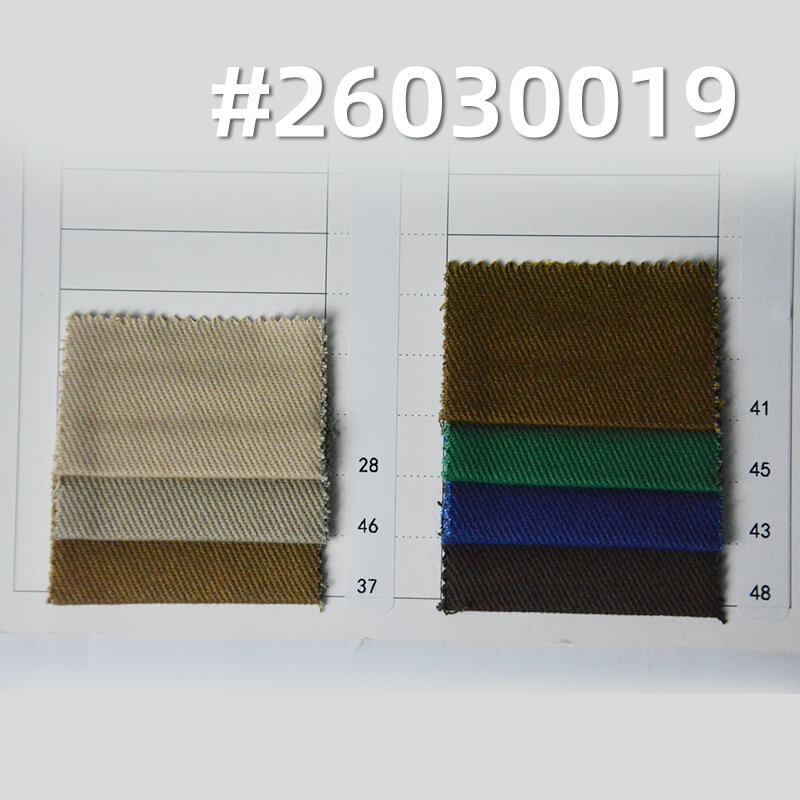 7S High-Stretch Siro-Spun Dyed Fabric|330g/m2 Cotton Peached & Brushed-Back Fabric|Casual Jacket & Workwear Pants Fabric