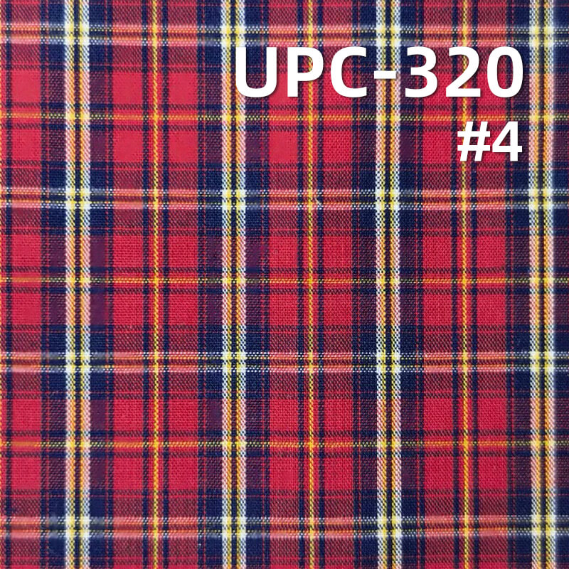All-Cotton Yarn-Dyed Check Fabric | 102g/m2 Cotton Plain Fabric | Fabric for Plaid Shirts, Dresses & Uniforms