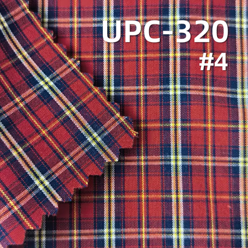 All-Cotton Yarn-Dyed Check Fabric | 102g/m2 Cotton Plain Fabric | Fabric for Plaid Shirts, Dresses & Uniforms