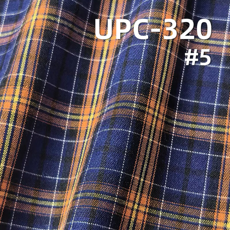All-Cotton Yarn-Dyed Check Fabric | 102g/m2 Cotton Plain Fabric | Fabric for Plaid Shirts, Dresses & Uniforms