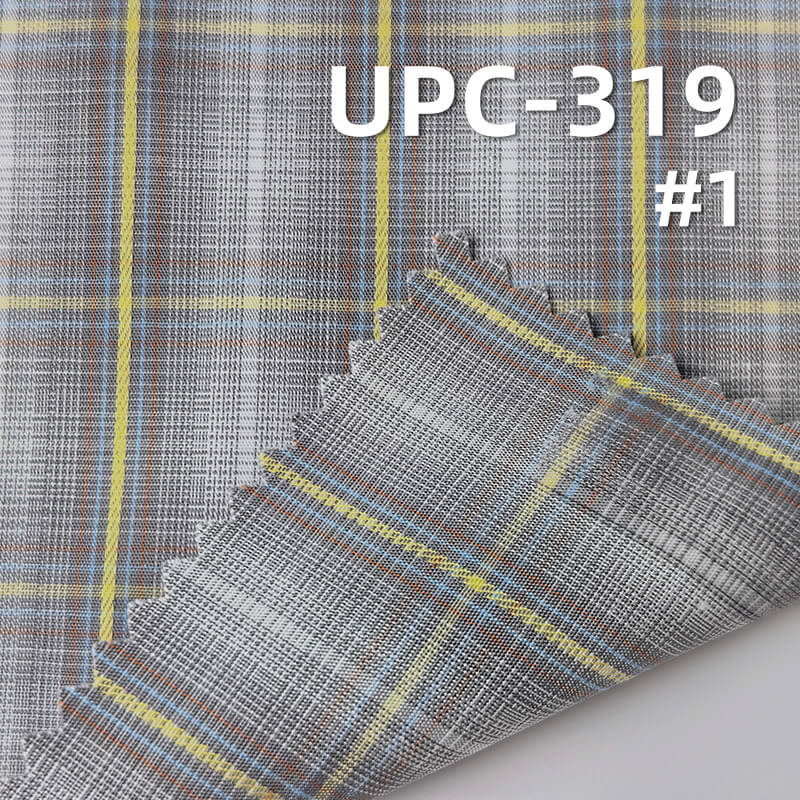 All-Cotton Yarn-Dyed Check Fabric | 110g/m2 Dobby Fabric | Fabric for Plaid Shirts, Dresses & Uniforms