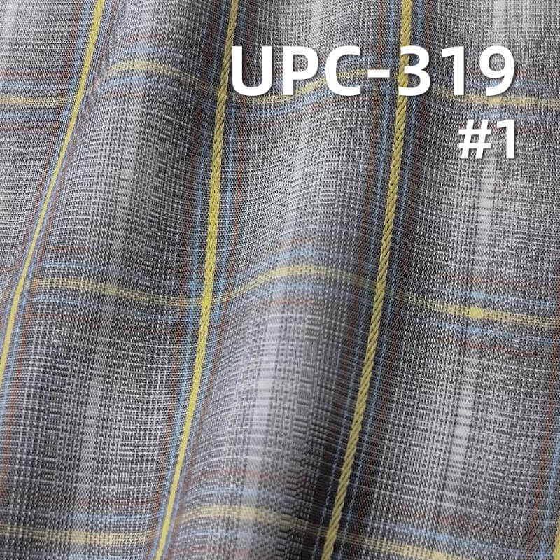 All-Cotton Yarn-Dyed Check Fabric | 110g/m2 Dobby Fabric | Fabric for Plaid Shirts, Dresses & Uniforms
