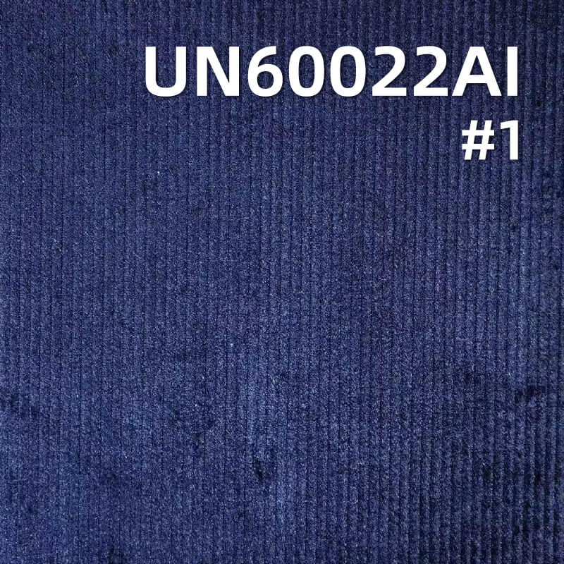 Indigo Corduroy | 365g/m2 Denim Corduroy | 8W Stretch Corduroy | Washable | Fabric for Jackets, Skirts & Pants