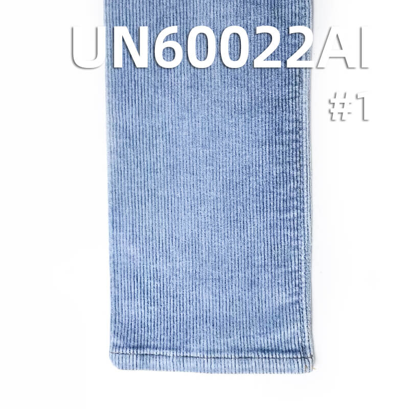 Indigo Corduroy | 365g/m2 Denim Corduroy | 8W Stretch Corduroy | Washable | Fabric for Jackets, Skirts & Pants