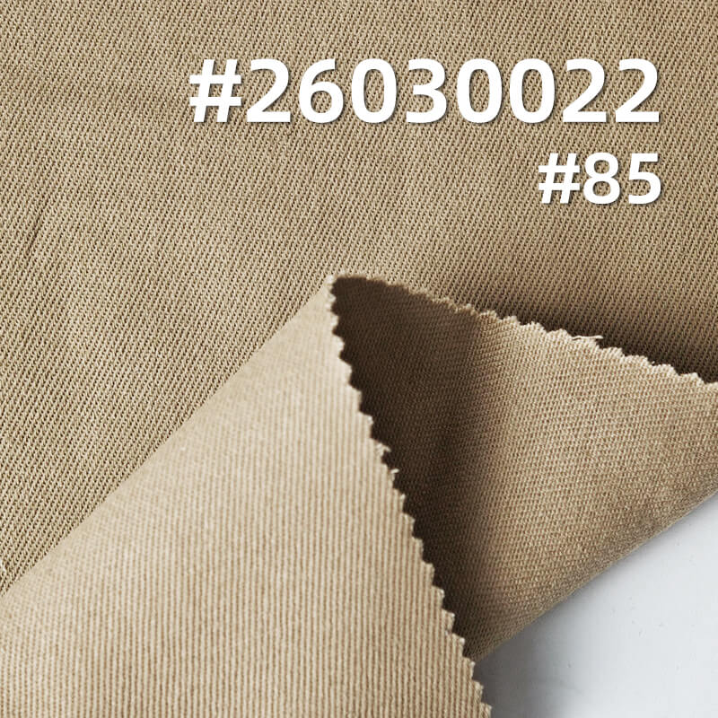 Stretch Carbon-Brushed Dyed Fabric|255g/m2 Cotton Twill Fabric|21S Siro-Spun|Workwear Jacket Pants & Skirt Fabric