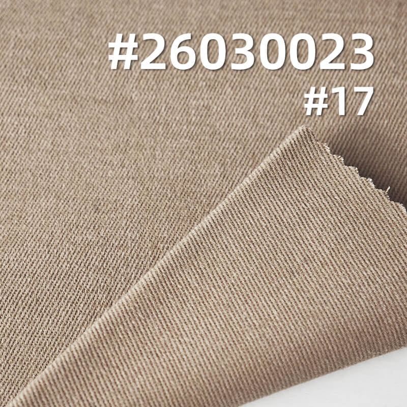 Stretch Snowflake-Effect Napped Dyed Fabric|255g/m2 Cotton Twill Fabric|21S Siro-Spun|Workwear Jacket Pants & Skirt Fabric