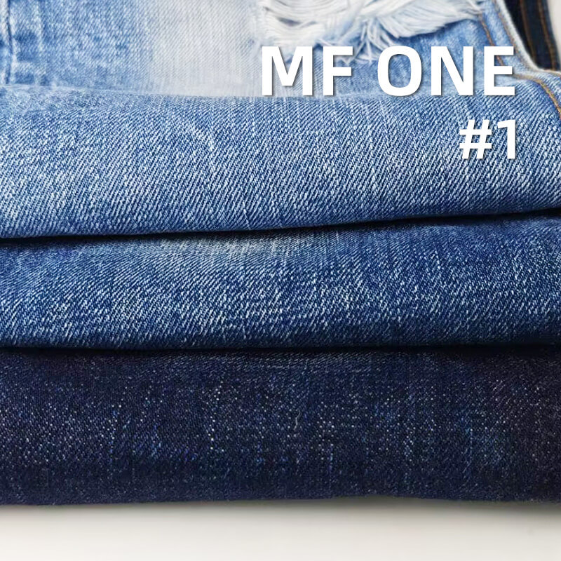 100% Cotton Slub Denim |15oz Cotton Twill Fabric | Denim for Jeans, Jackets, Casual Outerwear Fabric