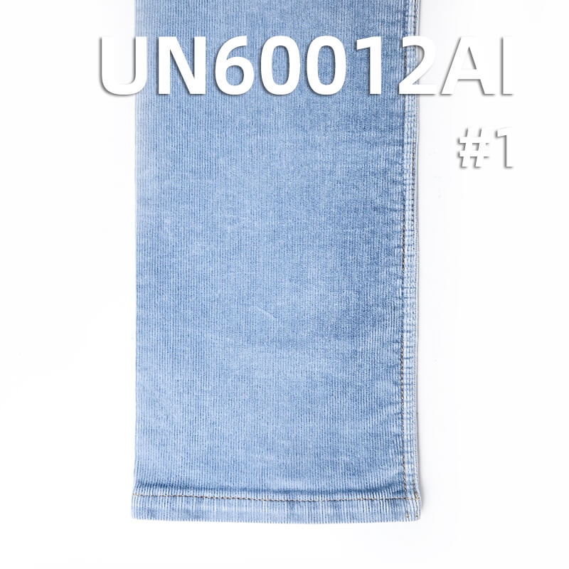  14-Wale Indigo Corduroy |380g/m2 Stretch Denim Corduroy | Fabric for Jackets & Pants