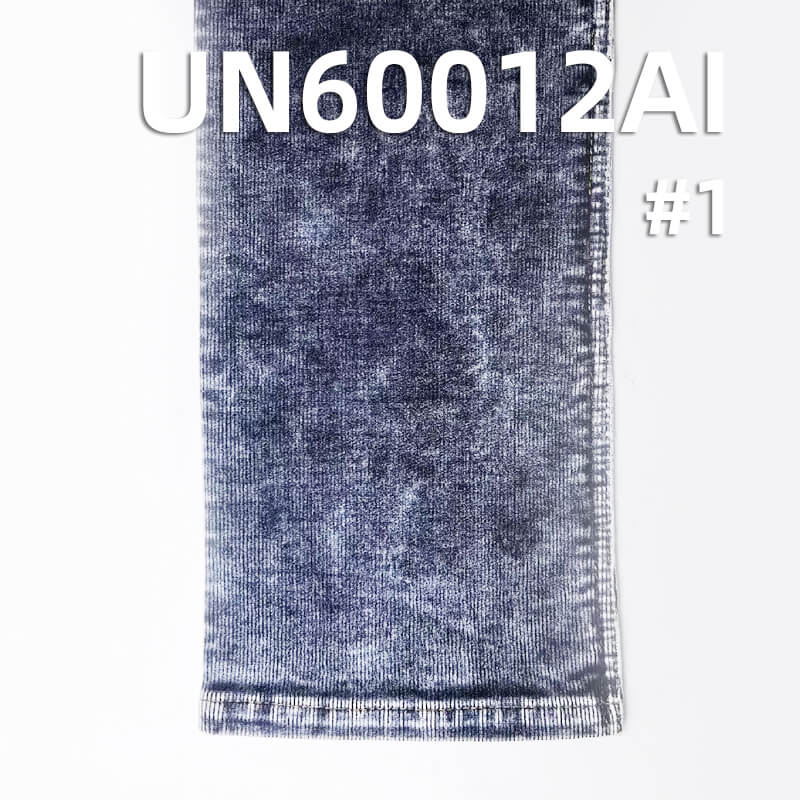  14-Wale Indigo Corduroy |380g/m2 Stretch Denim Corduroy | Fabric for Jackets & Pants