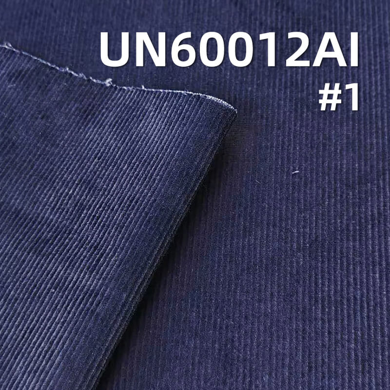  14-Wale Indigo Corduroy |380g/m2 Stretch Denim Corduroy | Fabric for Jackets & Pants