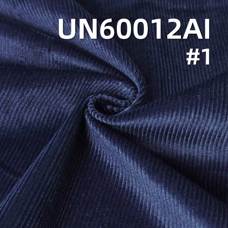  14-Wale Indigo Corduroy |380g/m2 Stretch Denim Corduroy | Fabric for Jackets & Pants