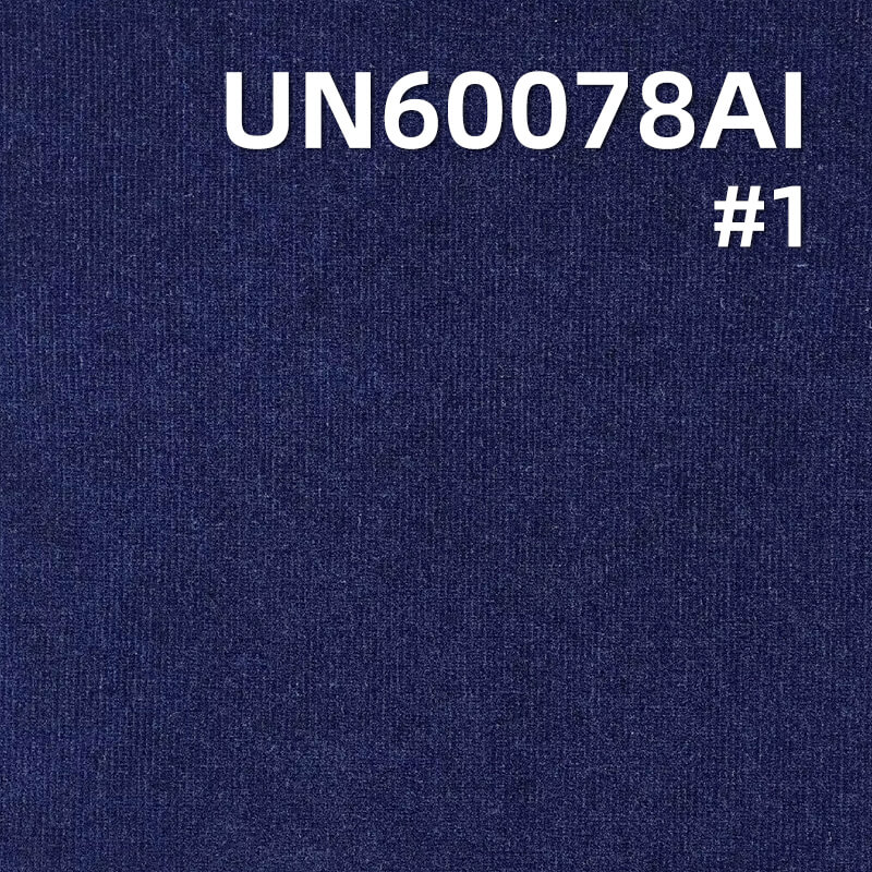 28-Wale Stretch Indigo Corduroy | 200g/m2 Denim Corduroy | Fabric for Casual Tops, Skirts & Pants