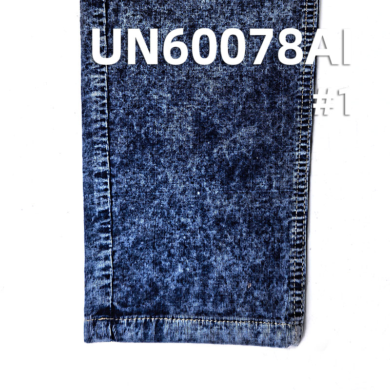 28-Wale Stretch Indigo Corduroy | 200g/m2 Denim Corduroy | Fabric for Casual Tops, Skirts & Pants