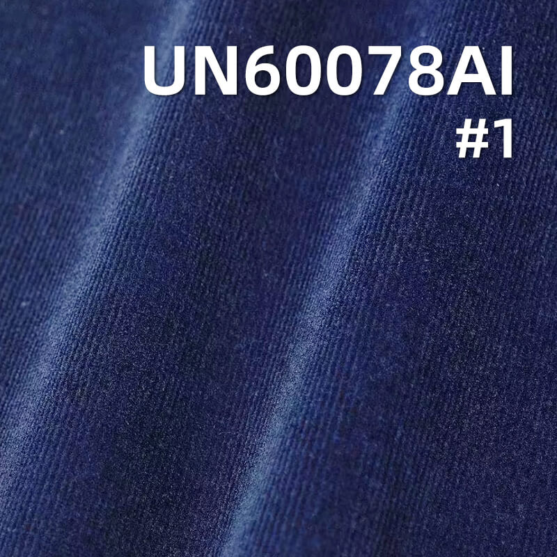 28-Wale Stretch Indigo Corduroy | 200g/m2 Denim Corduroy | Fabric for Casual Tops, Skirts & Pants