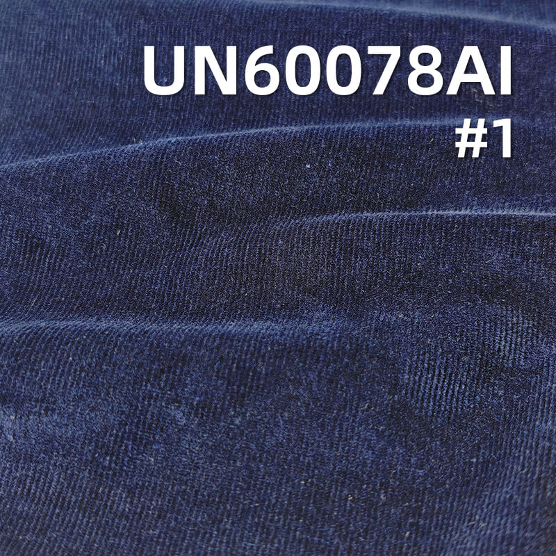 28-Wale Stretch Indigo Corduroy | 200g/m2 Denim Corduroy | Fabric for Casual Tops, Skirts & Pants