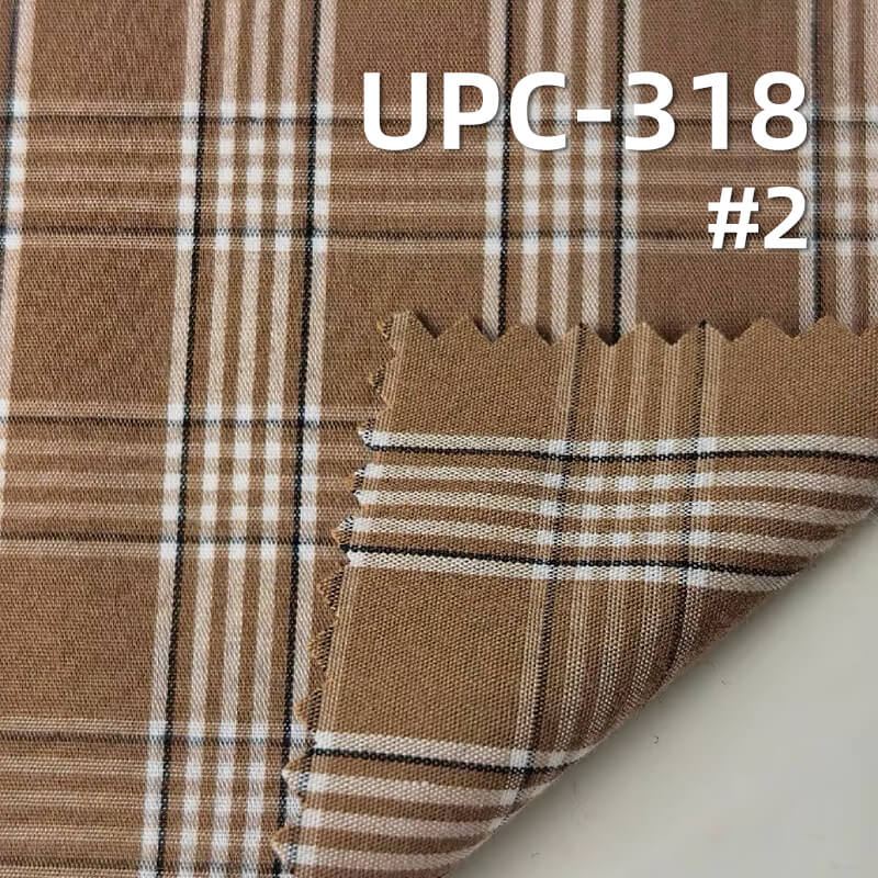 All-Cotton Yarn-Dyed Check Fabric | 110g/m2 Cotton Plain Fabric | Fabric for Plaid Shirts, Dresses & Uniforms
