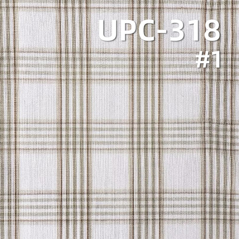All-Cotton Yarn-Dyed Check Fabric | 110g/m2 Cotton Plain Fabric | Fabric for Plaid Shirts, Dresses & Uniforms