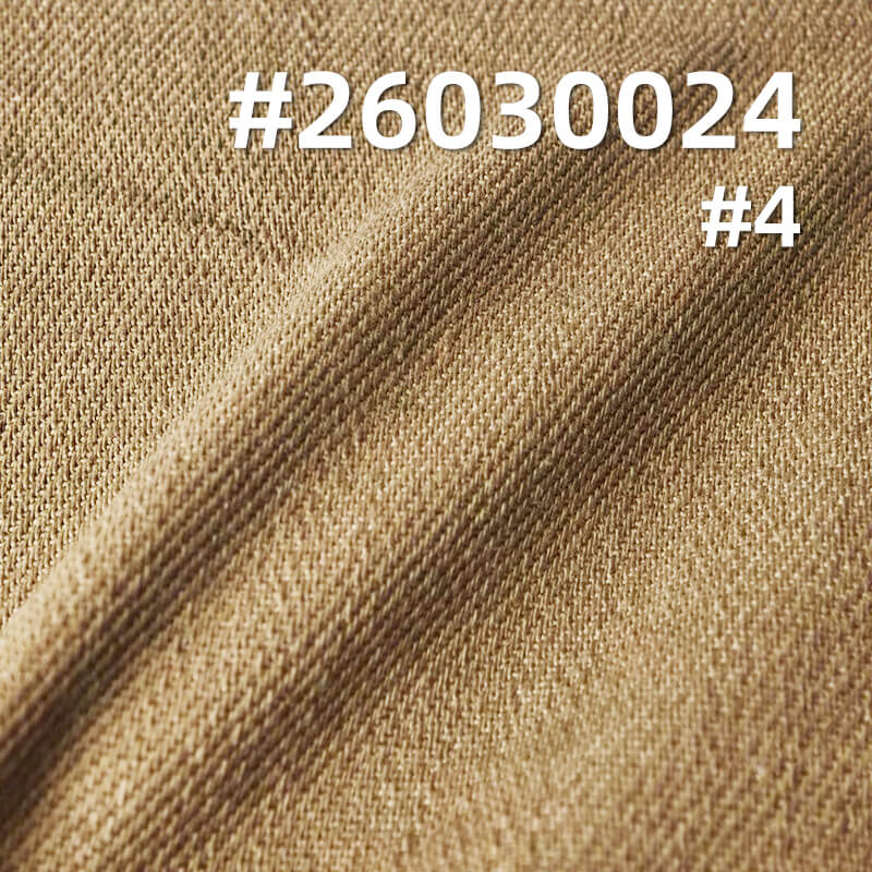 100% Cotton Heavyweight Dyed Fabric|7S Slub Twill Drill|320g/m2 Brushed-Back Fabric|Workwear Jacket & Pants Fabric