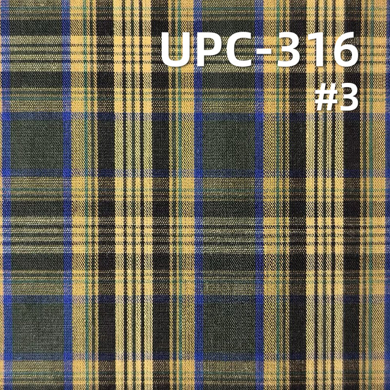 All-Cotton Yarn-Dyed Check Fabric | 118g/m2 Cotton Plain Fabric | Fabric for Plaid Shirts & Dresses