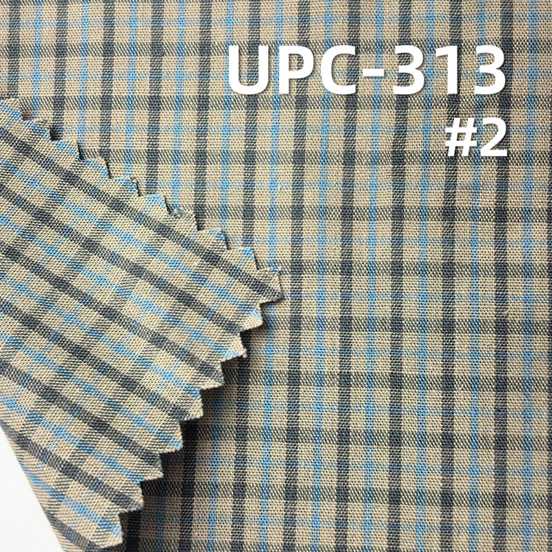 All-Cotton Yarn-Dyed Check Fabric | 105g/m2 Lightweight Cotton Plain Fabric | Fabric for Plaid Shirts & Dresses