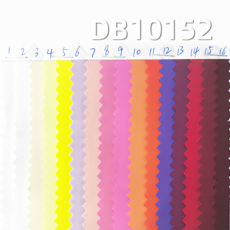 100% Polyester Memory-Like Dyed Fabric | 228g/m² Double Twist 1/2 Twill Fabric | Water-Repellent Woven for Bags, Outdoor Wear, Jackets, Hiking Apparel