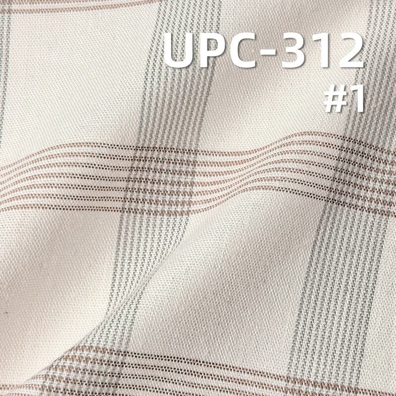 All-Cotton Yarn-Dyed Check Fabric | 106g/m2 Cotton Plain Fabric | Fabric for Plaid Shirts & Dresses