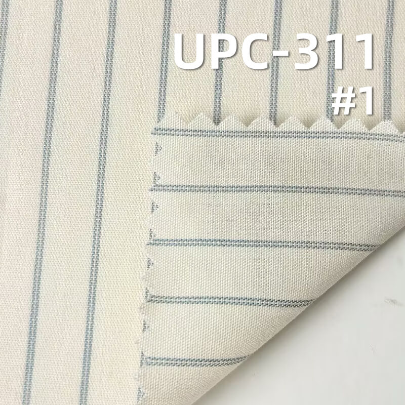 All-Cotton Yarn-Dyed Stripe Fabric | 107g/m2 Cotton Plain Fabric | Fabric for Casual Shirts & Dresses
