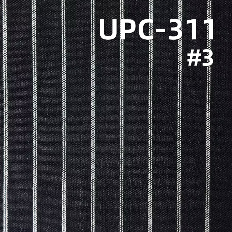 All-Cotton Yarn-Dyed Stripe Fabric | 107g/m2 Cotton Plain Fabric | Fabric for Casual Shirts & Dresses