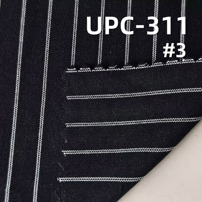 All-Cotton Yarn-Dyed Stripe Fabric | 107g/m2 Cotton Plain Fabric | Fabric for Casual Shirts & Dresses