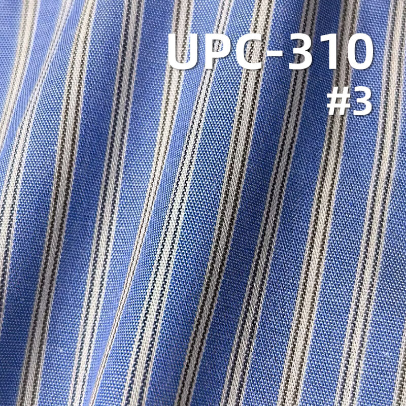 All-Cotton Yarn-Dyed Stripe Fabric | 107g/m2 Cotton Plain Fabric | Fabric for Shirts & Dresses