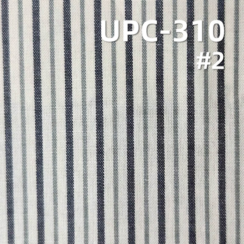 All-Cotton Yarn-Dyed Stripe Fabric | 107g/m2 Cotton Plain Fabric | Fabric for Shirts & Dresses