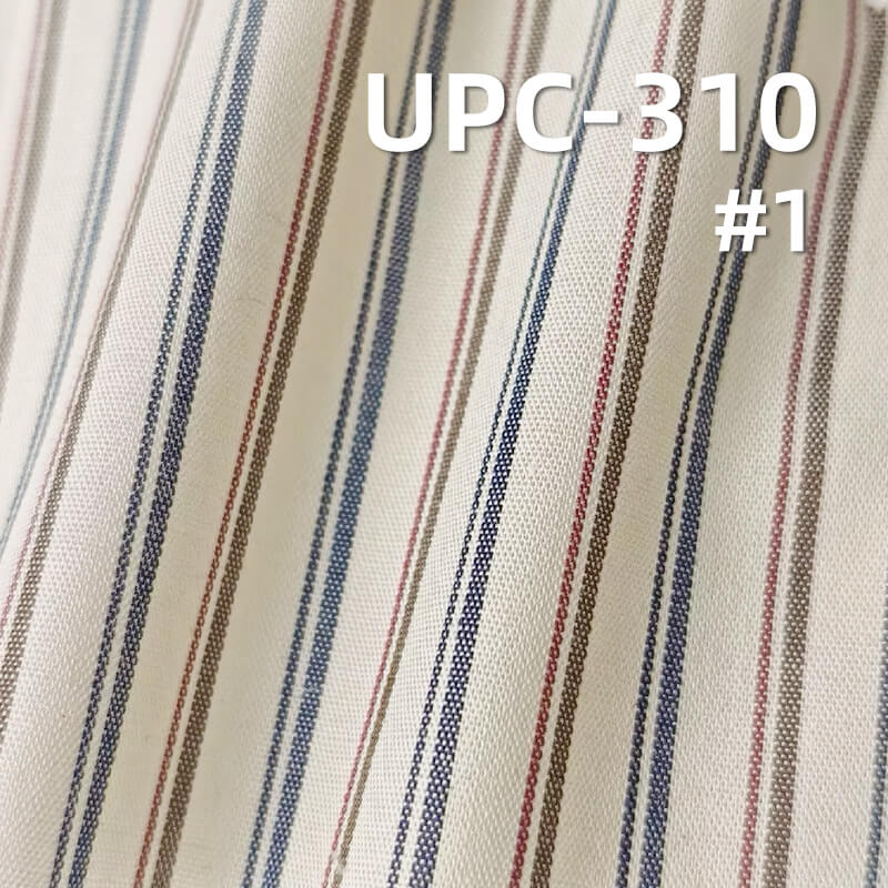 All-Cotton Yarn-Dyed Stripe Fabric | 107g/m2 Cotton Plain Fabric | Fabric for Shirts & Dresses