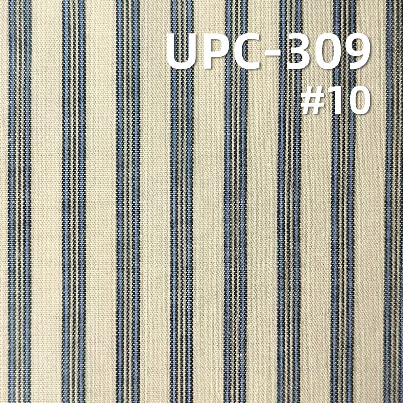 All-Cotton Yarn-Dyed Stripe Fabric | 106g/m2 Cotton Plain Fabric | Fabric for Casual Shirts & Dresses