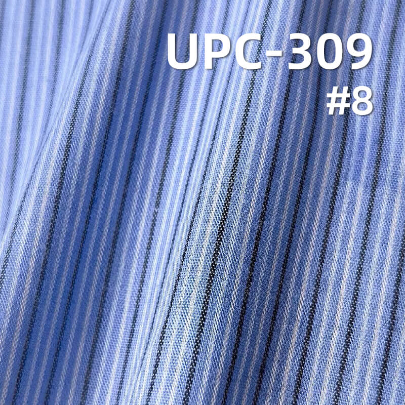 All-Cotton Yarn-Dyed Stripe Fabric | 106g/m2 Cotton Plain Fabric | Fabric for Casual Shirts & Dresses