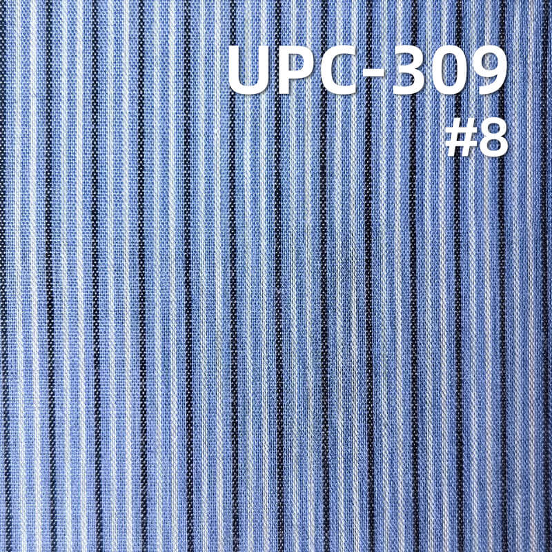 All-Cotton Yarn-Dyed Stripe Fabric | 106g/m2 Cotton Plain Fabric | Fabric for Casual Shirts & Dresses