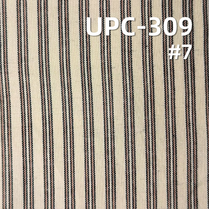 All-Cotton Yarn-Dyed Stripe Fabric | 106g/m2 Cotton Plain Fabric | Fabric for Casual Shirts & Dresses