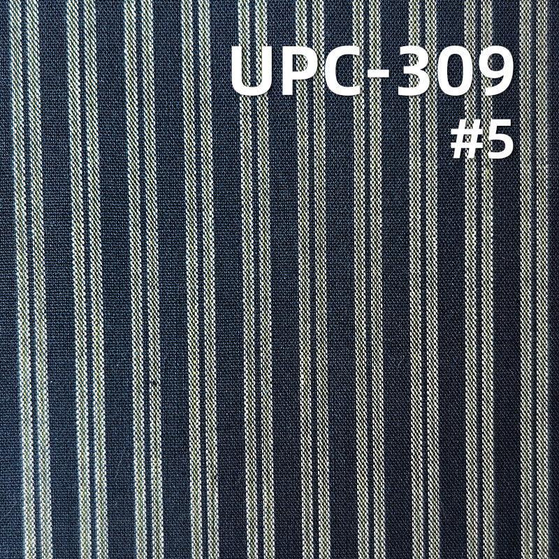All-Cotton Yarn-Dyed Stripe Fabric | 106g/m2 Cotton Plain Fabric | Fabric for Casual Shirts & Dresses