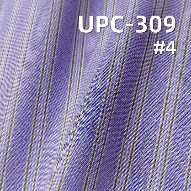 All-Cotton Yarn-Dyed Stripe Fabric | 106g/m2 Cotton Plain Fabric | Fabric for Casual Shirts & Dresses