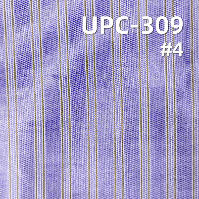 All-Cotton Yarn-Dyed Stripe Fabric | 106g/m2 Cotton Plain Fabric | Fabric for Casual Shirts & Dresses