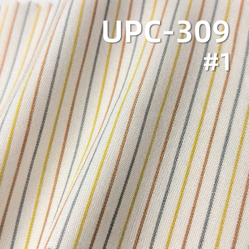 All-Cotton Yarn-Dyed Stripe Fabric | 106g/m2 Cotton Plain Fabric | Fabric for Casual Shirts & Dresses