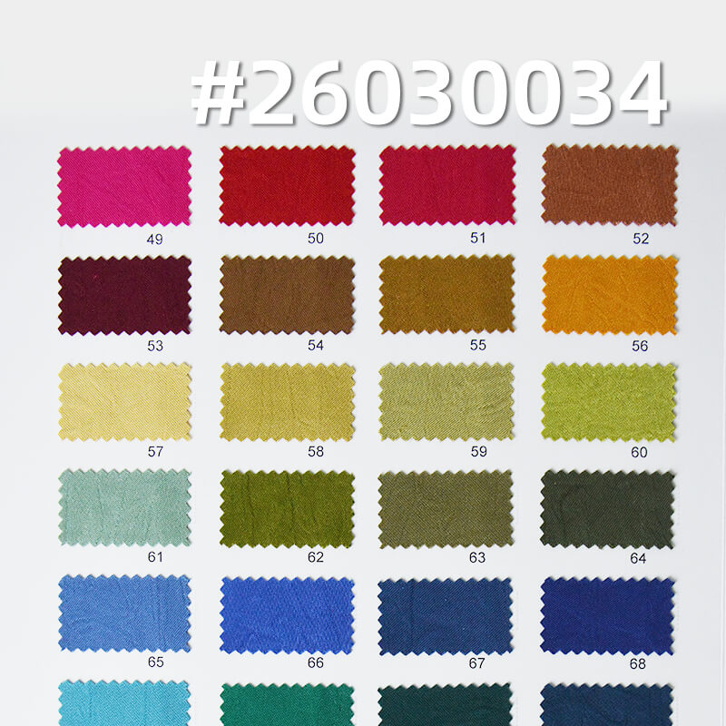 Acetate-Look Double-Face Hand-Crushed Satin|185g/m2 100% Polyester Satin|Shirt Pants Dress Fabric