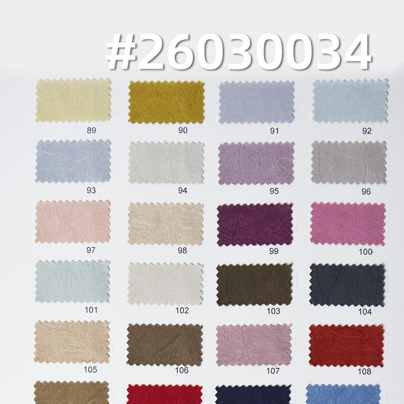 Acetate-Look Double-Face Hand-Crushed Satin|185g/m2 100% Polyester Satin|Shirt Pants Dress Fabric