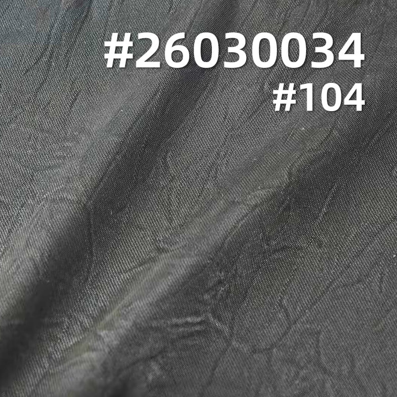 Acetate-Look Double-Face Hand-Crushed Satin|185g/m2 100% Polyester Satin|Shirt Pants Dress Fabric