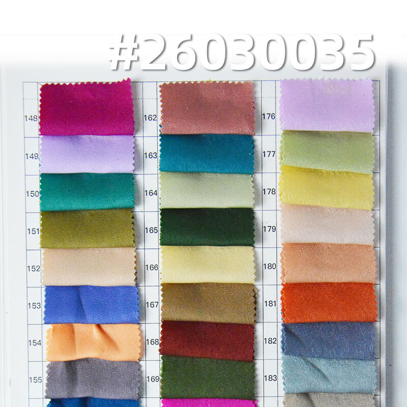 Polyester Matte Satin|140g/m2 Acetate-Look Suede-Touch Satin|Shirt Skirt & Gown Fabric