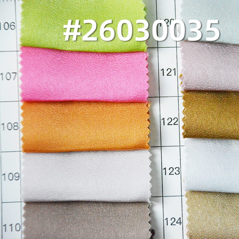 Polyester Matte Satin|140g/m2 Acetate-Look Suede-Touch Satin|Shirt Skirt & Gown Fabric