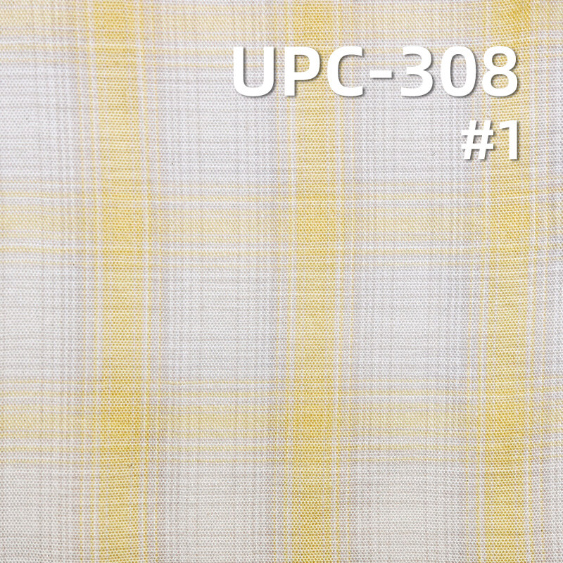 All-Cotton Yarn-Dyed Check Fabric | 105g/m2 Cotton Plain Fabric | Fabric for Plaid Shirts & Dresses