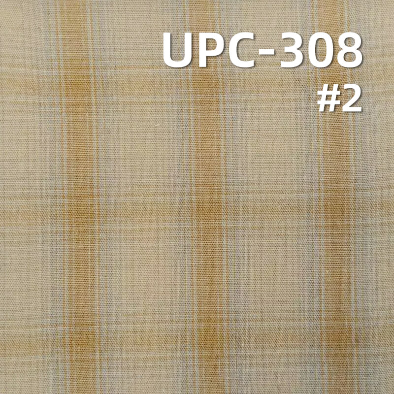 All-Cotton Yarn-Dyed Check Fabric | 105g/m2 Cotton Plain Fabric | Fabric for Plaid Shirts & Dresses