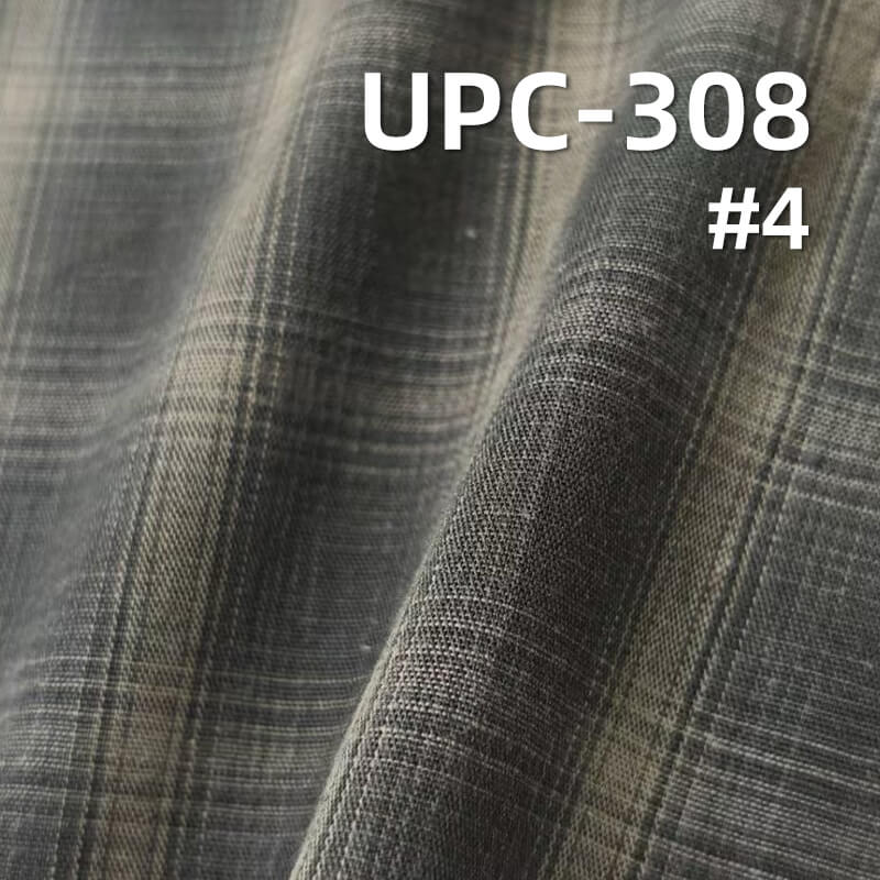All-Cotton Yarn-Dyed Check Fabric | 105g/m2 Cotton Plain Fabric | Fabric for Plaid Shirts & Dresses