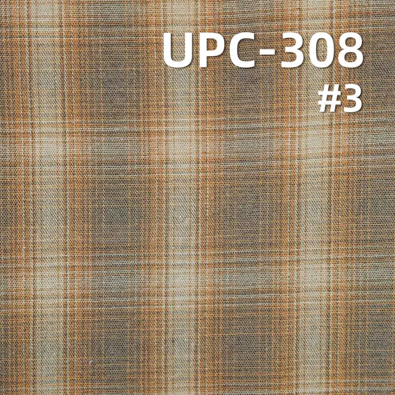 All-Cotton Yarn-Dyed Check Fabric | 105g/m2 Cotton Plain Fabric | Fabric for Plaid Shirts & Dresses